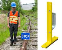 4015-230 - Magnetic Rail-Top Sign Holder